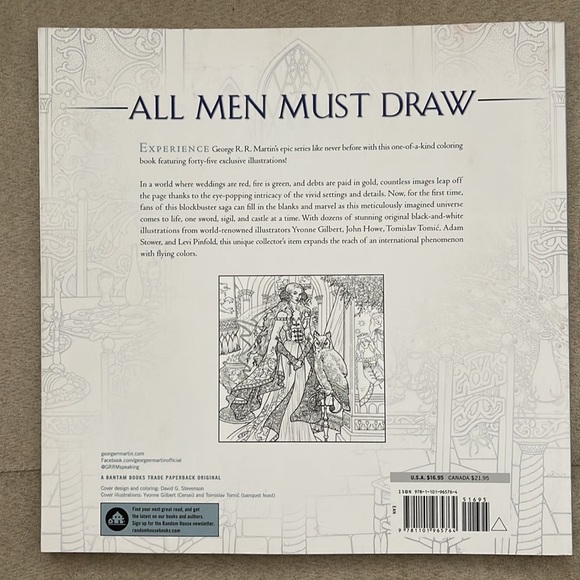 Game of Thrones Adult Colouring Book - Picture 2 of 3